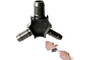 RUMGUG Multi Kalibrierer für Kunststoff - Kalibrierer/Entgrater für Mehrschichtrohre - PEX-AL-PEX- Aluverbundrohr-Kalibriererdorn - Durchmesser 20–25–32- Werkzeug für Sanitär (20-25-32)