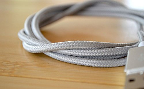 Apple Zertifiziertes Ladekabel, Apple Lightning, extra langes 3m Ladekabel, iPhone 7, 7, Plus, SE, 6s 6 Plus 5s 5c 5, iPad Pro Air 2, iPad mini 2 3 4, silber LAX Gadgets - 9