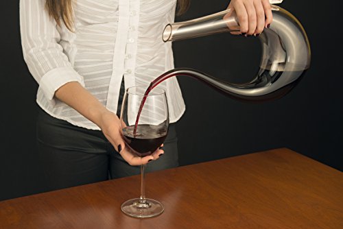 Kristall Wein Dekanter von hicoup 800 ml - 4