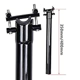 Periodo de garantía: 2 años Prueba de fatiga a la altura del asiento Aplique una fuerza vertical de 1200 N en el poste del asiento durante 100,000 ciclos. Ángulo: este producto forma parte de los dos tornillos, es posible ajustar la inclinación del asiento para mayor comodidad de conducción. Aplicable a cada cojín del asiento (6 * 6 mm, 7 * 7 mm, 7 * 9 mm, 8 * 12 mm) Nota: el asiento tiene tres tamaños directos 27.2 / 30.8 / 31.6, confirme la compra si las dimensiones de su automóvil evitan el t