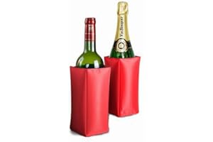 VB VIN BOUQUET FIE 169 Funda Enfriadora Ajustable con Banda Elástica Rojo