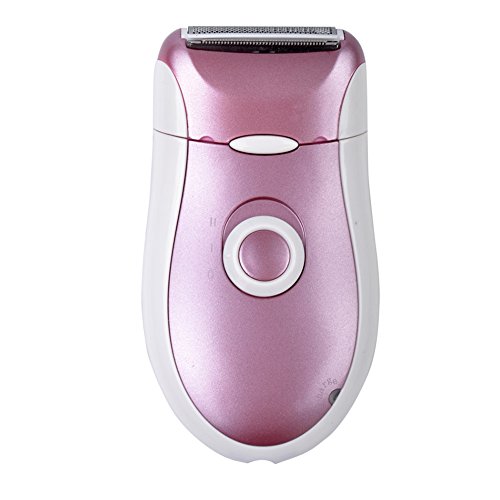 Ckeyin 2 in 1 Rechargeable Wet/Dry Body Hair Device Lady Epilator Beard Shaver Razor Women Epliator Tweezer, Built-in lithium battery