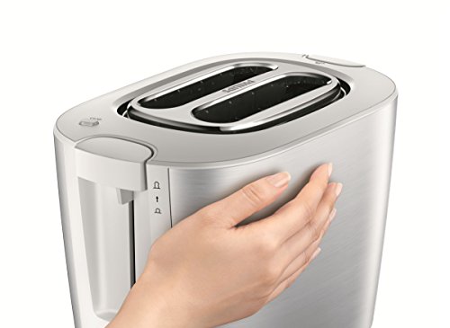 Philips HD2636/00 Toaster aus Edelstahl, 1000 W, mit Brötchenaufsatz, Silber - 4