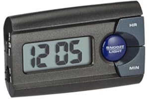 SMIORAS Despertador Digital PQ-31-1EF Digital para Unisex Color Negro