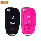 zigarettenetui audi Einfache Installation und entfernen, Lila Rosa Schwarz Blau Rot Grün rose gold für Audi Auto schlüssel hülle