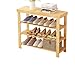 Produktbild FLYSXP Moderne einfache Schuhwirtschaft Home Regal Schlafsaal dreistöckige Schuhregal Foyer Porch Überschuhe 60x28x70cm Schuhregal