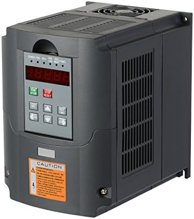 Hpcutter CNC 220V Variable Frequency Drive Inverter VFD for Spindle Motor Speed Control (2.2KW VFD)