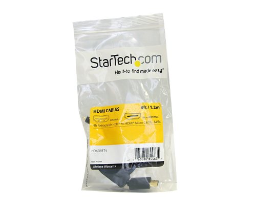 StarTech.com HDADRET4 High-Speed-HDMI Kabel (HDMI auf HDMI-Micro, 1,2m) - 4