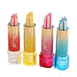 Haodou Radiergummi Neuheit Lippenstift Form Radiergummi 7.2 * 1.8 * 1.8cm Lustig Spielzeug für Kinder Geburtstag und Schüler Täglicher Gebrauch(Zufällige Farbe)