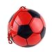 Produktbild Elecenty Unisex Baby Lernspielzeug,Aufblasbares Ball mit Kette Fußball Aufblasbares Spielzeug Ballspielzeug Zusammenspielen Strandspielzeug Kinderspielzeug (9 Zoll, zufällige Farbe)