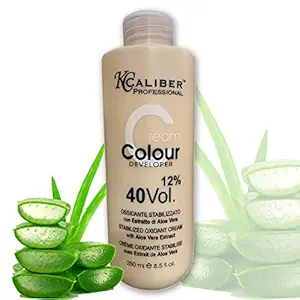 KC Caliber Professional Hair Color Developer 40 Vol. 12% with Aloe Vera & Ammonia Free - 250 ML