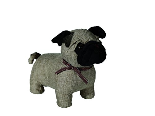 Out of the blue 190149 Stoff-Türstopper, Hund, circa 1,4 kg, 28 x 21 cm