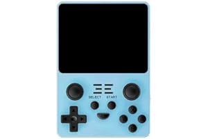 ZOTIN Powkiddy RGB20S Handheld Game Console Retro Arcade 16G+128G Built-in 20000 Games,3.5" Screen Open Source Linux Systems,Portable Game Consoles Kid Adult(Blue)