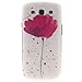 Produktbild Anlike Samsung Galaxy S3 Hülle, TPU Silikon Gel Schutzhülle / Schutz Hülle / Handy Hülle / Handytasche / Silikon Hülle Case / Flexibel Handy Tasche Cover für Samsung Galaxy S3 /I9300 (4,8 Zoll) - Blume Lila