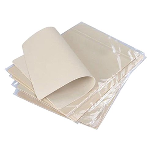 JJOnlineStore - 10 x Blank Plain Tattoo Practice Fake Skin Sheets Double Sided Practice Learning Beginner