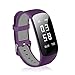 Produktbild Fitness Tracker Surenhap Fitness Armband, Smartwatch Wasserdicht IP67 HR Unisex mit Herzfrequenz/Schlafanalyse / Kalorienzähler Aktivitätstracker usw. mit Pulsmesser Android IOS(Lila)