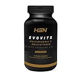 HSN Sports - Evovits Multivitaminas, Minerales - Complejo Multivitamínico para Mujer, Hombre, Vegetarianos y Deportistas - 120 Cápsulas