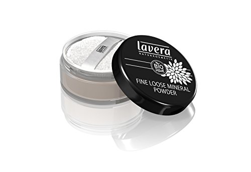 lavera Puder Fine Loose Mineral Powder ∙ Transparentes Gesichtspuder ∙ Natural & innovative Make up ✔ vegan ✔ Bio Pflanzenwirkstoffe ✔ Naturkosmetik ✔ Teint Kosmetik Gesicht 1er Pack (1 x 8 g) - 2