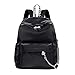 Produktbild WYFDM School Backpack Casual, for College Students Travel Fashion Bag, Bag Series Oxford Cloth Backpack Breathable Durable,Black