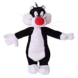 Material 100% Polyester TE-Trend Gato Silvestre Looney Tunes Peluche Animal de Tela 18cm Film & TV Regalito Recuerdo Souvenir