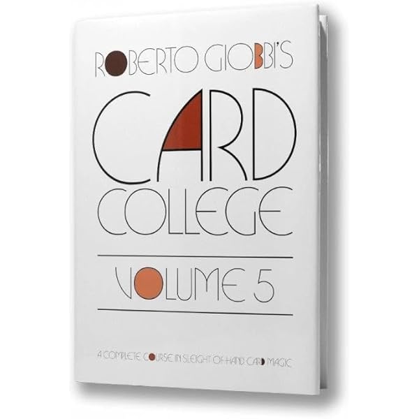 Card College: 1: Amazon.co.uk: Giobbi, Roberto, Giobbi, Barbara