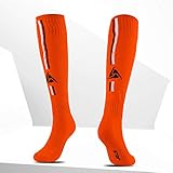 ❤ Seleccione telas de alta calidad, textura exquisita, diseño transpirable, absorbente del sudor, duradero, simple y moderno, calcetines de tela muy elásticos, tela transpirable para las piernas, talón de 90 grados redondo y antideslizante, antideslizante y antideslizante Absorción de impactos, más cómodo de llevar, adecuado para entrenamiento diario de fútbol,   baloncesto, carrera, fitness, escalada, ciclismo, todo tipo de juegos de pelota. Haz la vida más divertida.