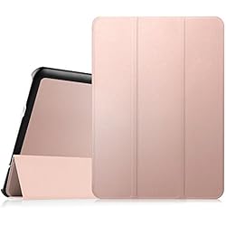 Fintie SlimShell Funda para Samsung Galaxy Tab S2 9.7" - Súper Delgada y Ligera Carcasa con Función de Soporte y Auto-Reposo/Activación para Modelo SM-T810N / T815N / T813N / T819N, Oro Rosa