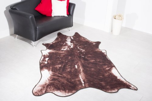 Andiamo 1100257 Teppich Amarillo, Kunstfell, 133 x 220 cm, braun - 7