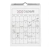 Calendario de escritorio Rango de tiempo: septiembre de 2019 - diciembre de 2020, y hay una película protectora transparente que nos permite usarlo por más tiempo.