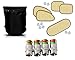 Auto Pearl - Combo Of - Car,Bike Air Alert Tire Valve Cap , Chipkoo Sun Shade Curtain Beige Set of 5 And Semi Cylindrical Car Bin Dustbin RS.1081.00