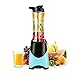 Produktbild CAROL Tragbarer Mixer Saftmixer Mini Mixer Smoothie Mixing Personal Blender Maker mit 4 Blades Entsafter,Blue