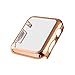 Produktbild Bildschirmschutz für Apple Watch Series 1/2 38/42 mm, ultradünn, mit Metall beschichtet, aus PC, Rose Gold-1-42mm