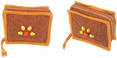 Handmade Pouch Tribal Vintage Cosmetics MakeUp Jewellery Bag Purse Case FAIRTRADE