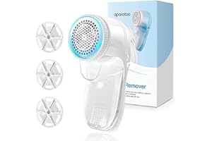 TIPTOP HOME Rasoir Anti Bouloche, Anti Bouloche Appareil avec 3 Lames Remplaçables, Anti Bouloche Vetement, Rasoir Anti Bouloche Electrique pour Literie Mobilier, Rasoir Peluche Bouloche Rechargeable