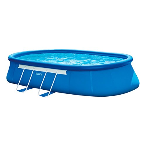 Image Piscine Tubulaire Grise Metal Frame 366 X 122 M Intex