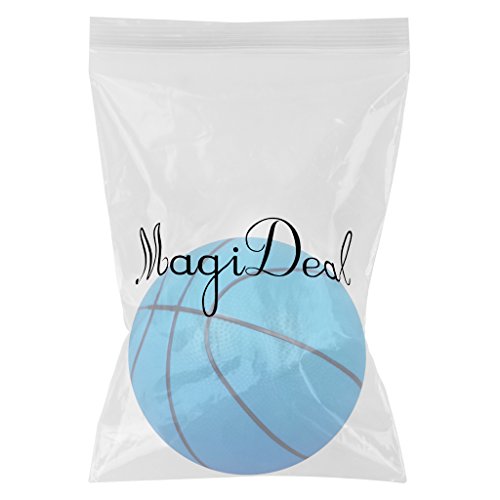 MagiDeal Mini Bouncy Basketball Indoor/Outdoor Sports Ball Kids Toy Gift-Blue