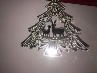 LW401 Christmas Tree With Deers Decoration