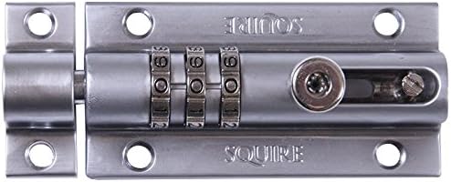 COMBI BOLT LOCK 3 WHEELS CHROME COMBI3 CHROME By SQUIRE