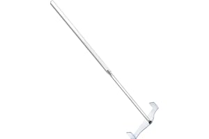 CARBONMAN Acrylic Chip Rake, Fully Transparent, Casino Grade Pro Rake for Blackjack,Texas Hold'em,Telescopic Roulette Casino Poker