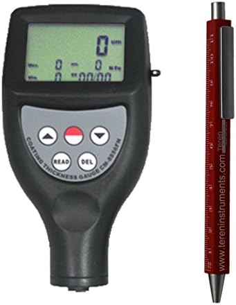 TR-Z-CM-8855 Stainless Steel F/NF Type Probes Paint Coating Thickness Measuring Meter Gauge
