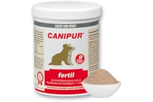 Canipur fertil | 500 g | Ergänzungsfuttermittel für Zuchthündinnen | Vitamine, Mineralstoffe & Spurenelemente