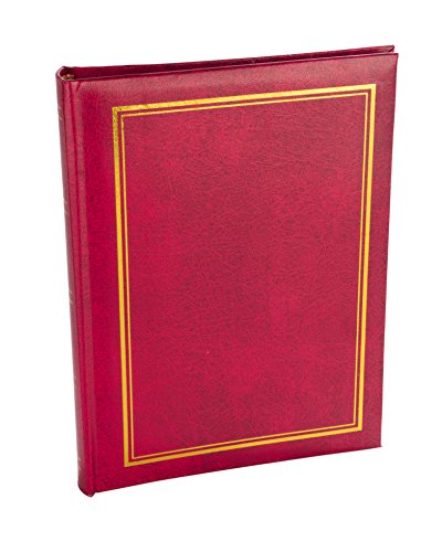 Classic 6x4 Photo Album - Easy to Fill Slip in Method & Book Bound Fotoalbum | Store 100 Pictures in a Traditional & Timeless Design Photograph Album | Gift Idea for Family & Friends