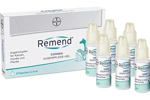 BAYER VITAL GMBH GB - TIERGESUNDHEIT REMEND Cornea Augenpflege-Gel f.Hund/Katze/Pferd 6X3 ml