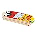 Goki Childrens Nursery Animal Measuring Stick Wooden Height Chart