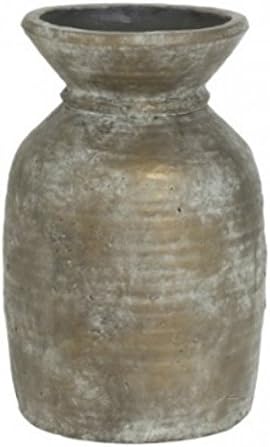 Cherish Home Antique Bronze Ceramic Decorative Vase - Shabby Chic/Rustic - 36cm