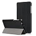 Produktbild Kepuch Custer Huawei Mediapad T3 7.0 3G Hülle - Shell Schutzhülle PU Tasche Smart Case Cover für Huawei Mediapad T3 7.0 3G - Schwarz