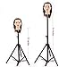 Adjustable Tripod Stand Holder Hairdressing Training Head Mold Mannequin Holder With Carrying Bag ESJJ01