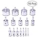 Produktbild OUNONA 16 in 1 Diamant Bohrer Bits Glas und Tile Hollow Core Bohrer Extractor Remover Tools Lochsägen für Glas Keramik Porzellan Keramik Fliesen (Silber)