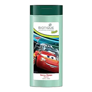 Biotique Bio Berry Shake Body Wash For Disney Kids, 180 ml