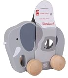 Hape E0908 – Nachzieh-Elefant, Holzspielzeug - 3
